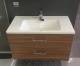 Photo Bathroom under the sink 80 cm Jacob Delafon Vox EB2078-R1-G1C white shiny lacquer