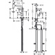 Photo Kitchen mixer hansgrohe Metris Select M71, 240, 1jet, sBox 73802000 with hood, chrome