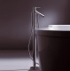 Photo Axor Starck 10456000 floor mixer with shower set
