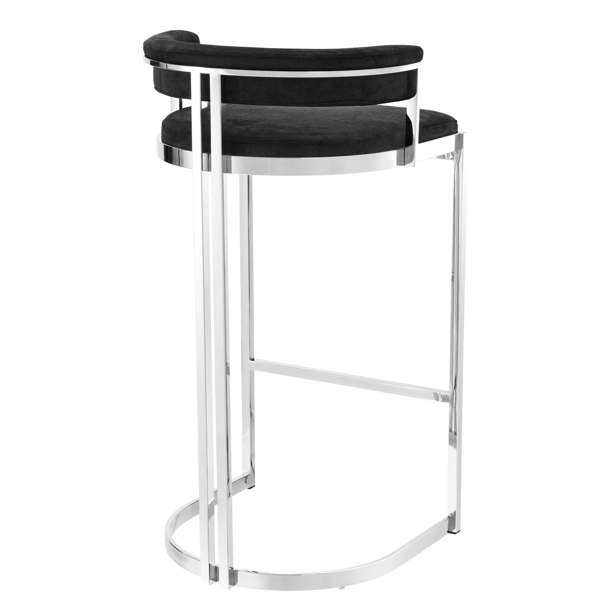 Photo Dante Bar Chair (Polished Stainless Steel)
