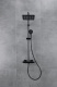 Photo Shower stand hansgrohe Vernis Blend Showerpipe 240 1jet 26427670 black matte
