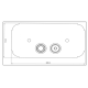 Photo flush plate Nicolazzi Complementi 5542BZ bronze