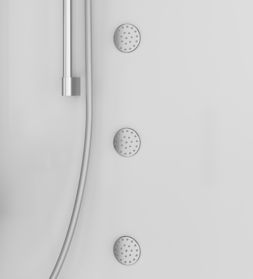 Photo Shower cabin AM.PM Like Deep W80C-019A-090MTA with hydromassage
