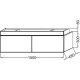 Photo Jacob Delafon Terrace 150 EB1189-N23 sink cabinet