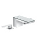 Photo Axor MyEdition 47050000 chrome/mirror glass sink mixer