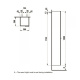 Photo Locker Laufen Kartell 30 4.0815.1.033.635.1 orange