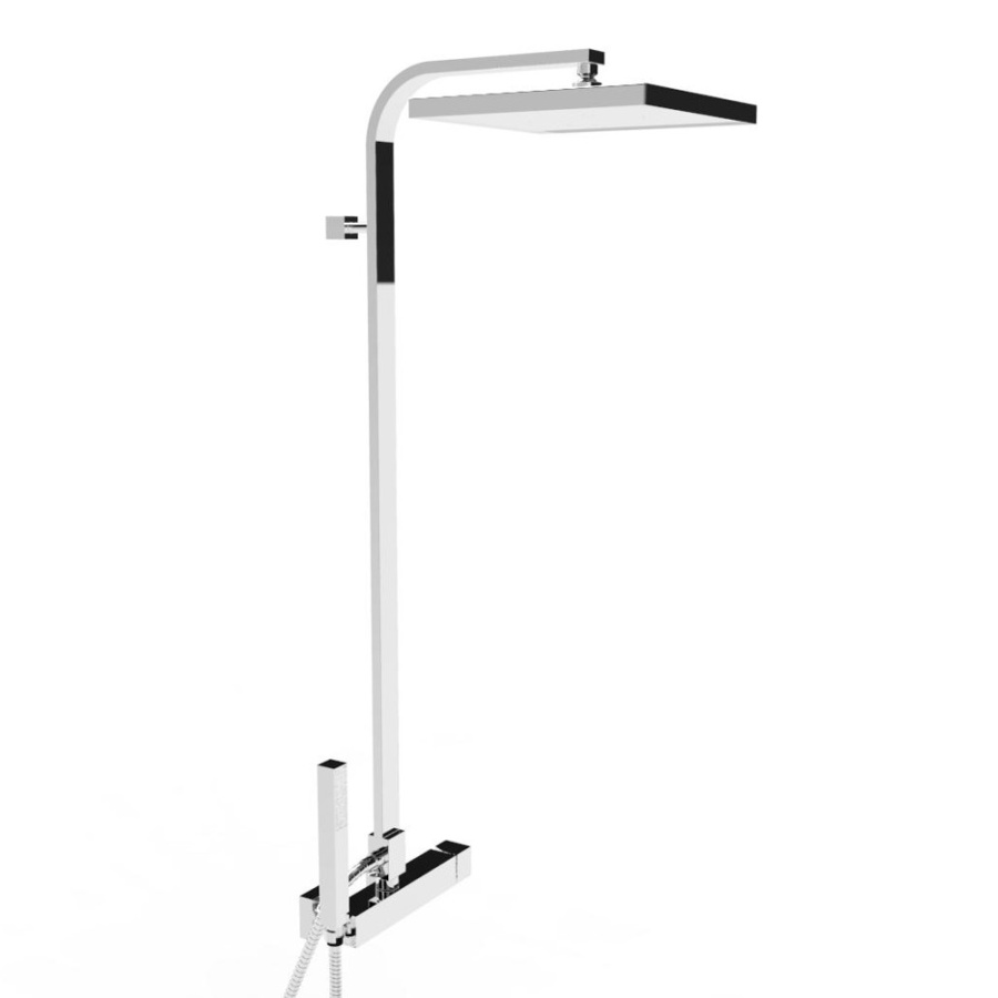 Photo Shower stand STELLA BAMBOO QUADRO BQ 02422 CR00