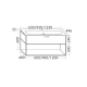 Photo Burgbad Vry 93 SGUJ093F6019GO253C001*1 white matte