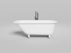 Photo Bath made of artificial stone Salini Ornella Kit 170x70 102413M white matte