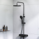 Photo shower column AM.PM Inspire V2.0 F0750A522 with thermostat matte black
