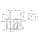 Photo Bath mixer Fantini AF/21 27 93 A265 steel