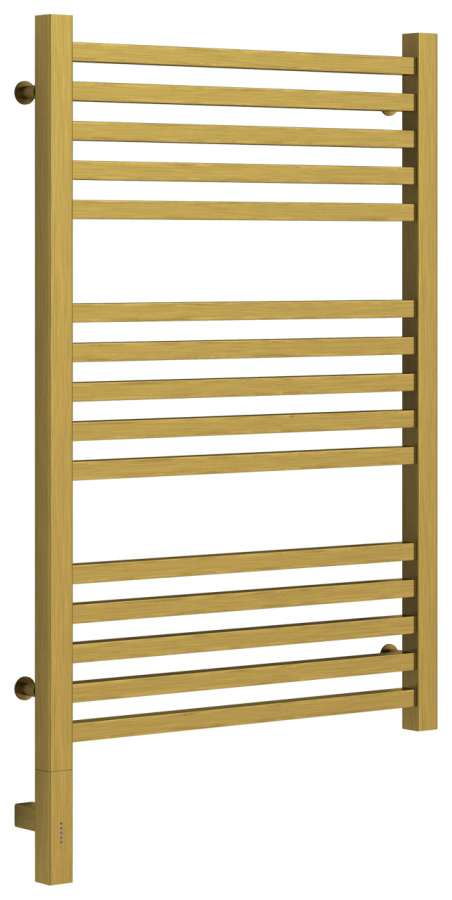 Photo Towel warmer electric Sunerja Modus 3.0 800x500 MEM left 051-5700-8050 aged brass