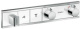 Photo Shower mixer with thermostat hansgrohe RainSelect 15355400 chrome-white