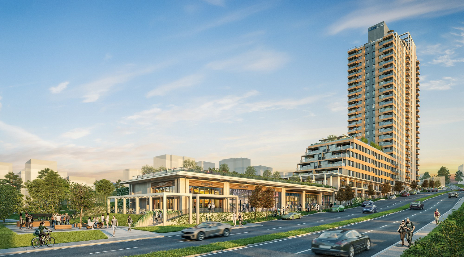 Luxury apartments by the sea