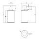 Photo Soap dispenser Gessi 316 54737#707 white