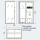 Photo Shower cabin Jacuzzi Frame 9448-272A