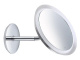 Photo Cosmetic magnifying wall mirror with backlit Keuco 17605019000 d. 21.8 cm. chromium
