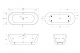 Photo Acrylic bath BelBagno 190x80 BB417-1900-800