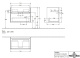 Photo The cabinet under the sink of Villeroy & Boch Collaro C010L0FQ oak graphite