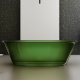 Photo Transparent bath Abber Kristall 170x75 AT9707Emerald green