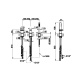 Photo Bath mixer Gessi Anello 63347#031