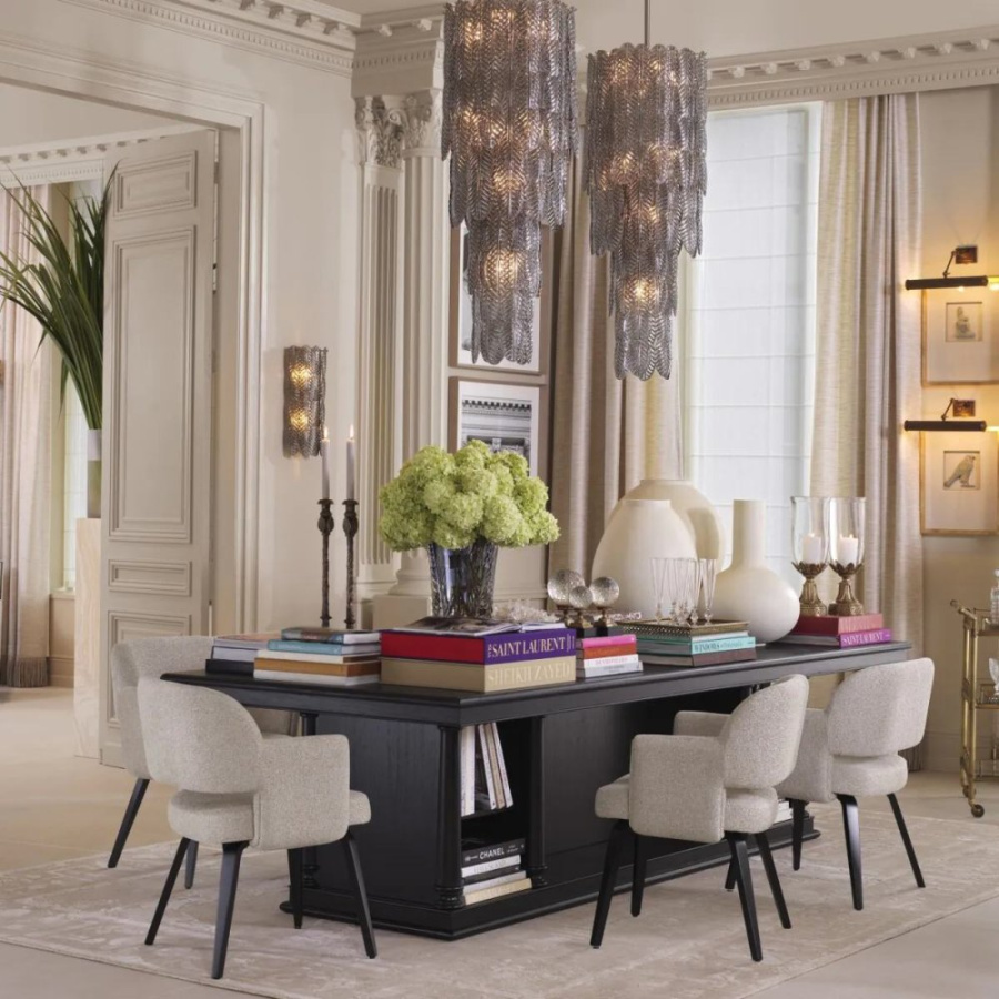 Photo Dining table Center Library