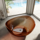 Photo Transparent bath Abber Kristall 150x150 AT9705Opal