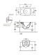 Photo Globo Stone STS05BO Suspension Toilet White