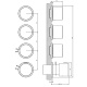 Photo Shower mixer Gessi Habito 63436#031
