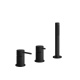 Photo Bath mixer Gessi 316 54043#299 black matte