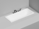 Photo Bath of artificial stone Salini Orlando 170x70 102111GF painting by RAL completely
