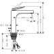 Photo Axor Citterio 39071340 grinded black chrome sink mixer