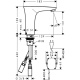 Photo Sink mixer hansgrohe PuraVida 15172000 electronic with temperature control