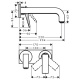 Photo Axor Citterio 39119000 sink mixer