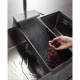 Photo Kitchen mixer hansgrohe Aquno Select M81 73837800 170 with exhaust shower, 3jet