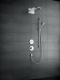Photo overhead shower hansgrohe Raindance 28433400