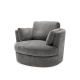 Photo Clarissa rotating chair (gray)