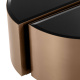 Photo A set of two Astra side tables (copper)