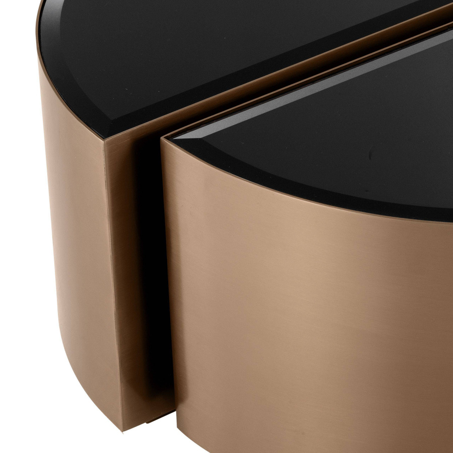 Photo A set of two Astra side tables (copper)
