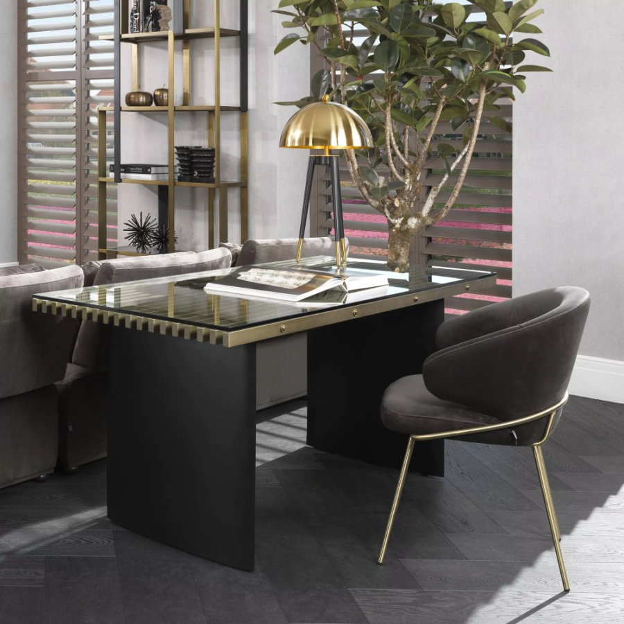 Photo Kinley dining chair (dark grey)