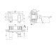 Photo Gessi Rettangolo K 53090#299 black matte sink mixer