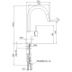 Photo Fantini Cafe 42 02 1852F sink mixer