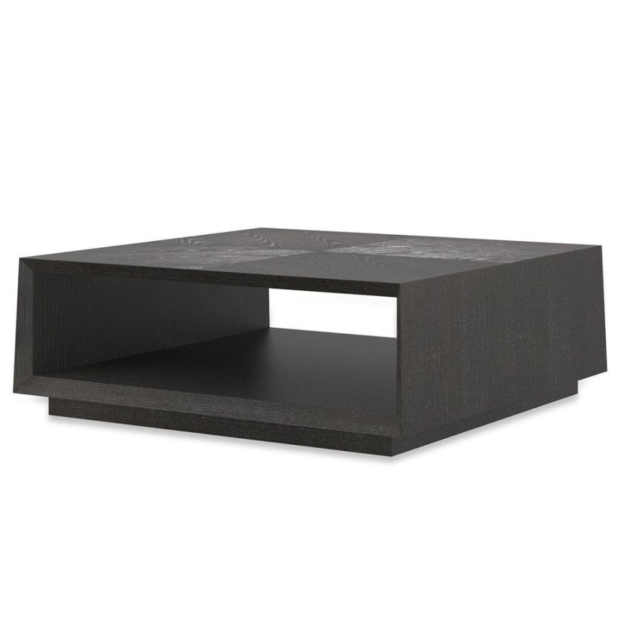 Photo Boxcar coffee table (black finish)