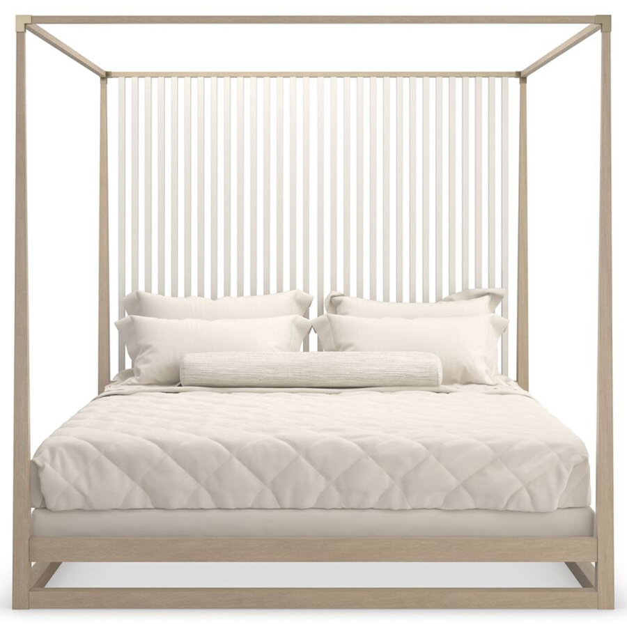 Photo Pinstripe Light Bedroom (King Size)