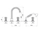 Photo Bath mixer Cezares Olimp OLIMP-BVD-02-Sw
