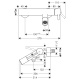 Photo Bath mixer Axor Starck 10411340 grinded black chrome