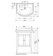 Photo Stub under the sink KERASAN Retro 69 735130 bi mat