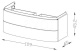 Photo 110 cm Jacob Delafon Presquile EB1105-V13 Palisander veneer