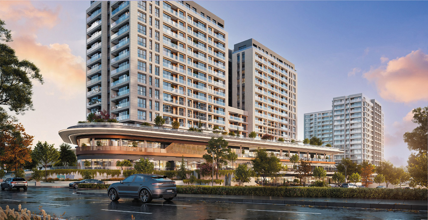 Residential project by the sea with a variety of housing formats