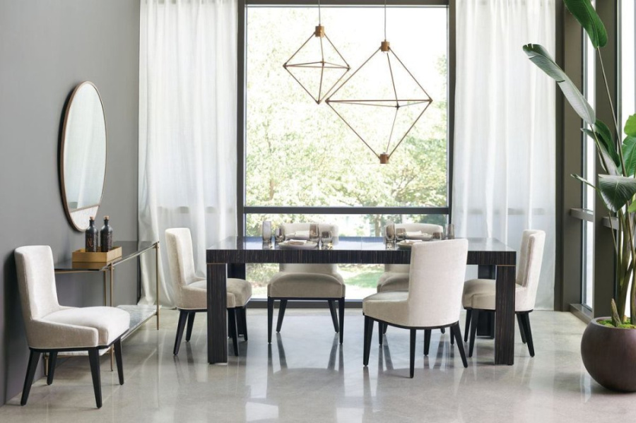 Photo EDGE sliding dining table